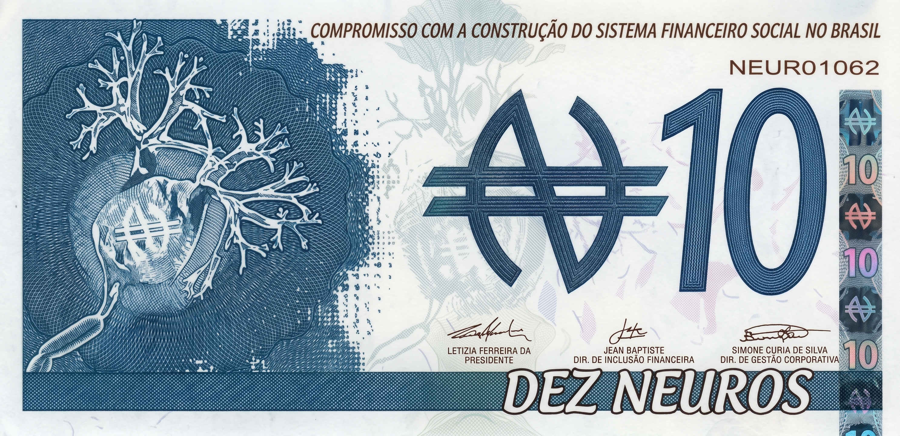 Cédula de 10 NEURO