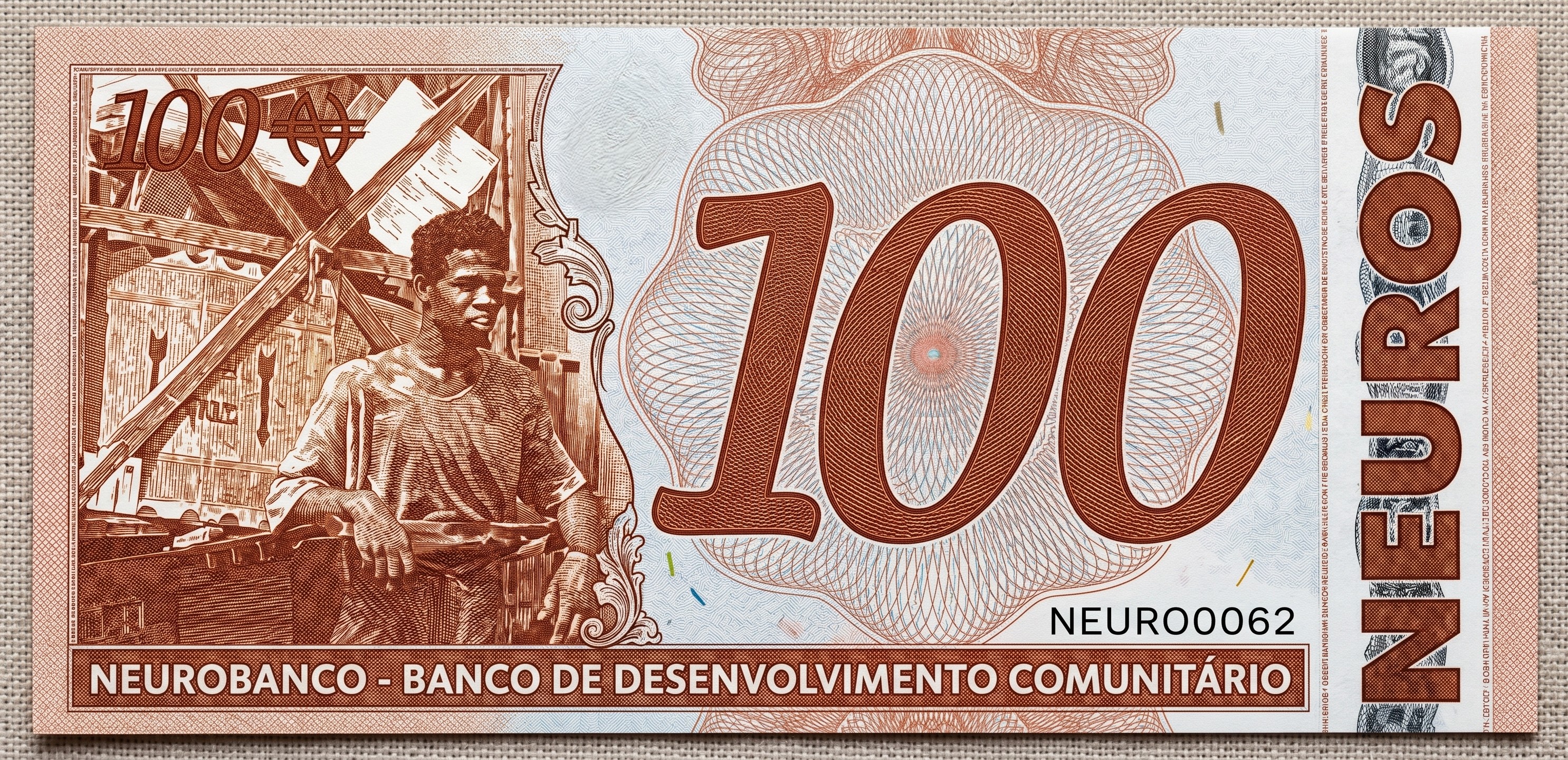 Cédula de 100 NEURO