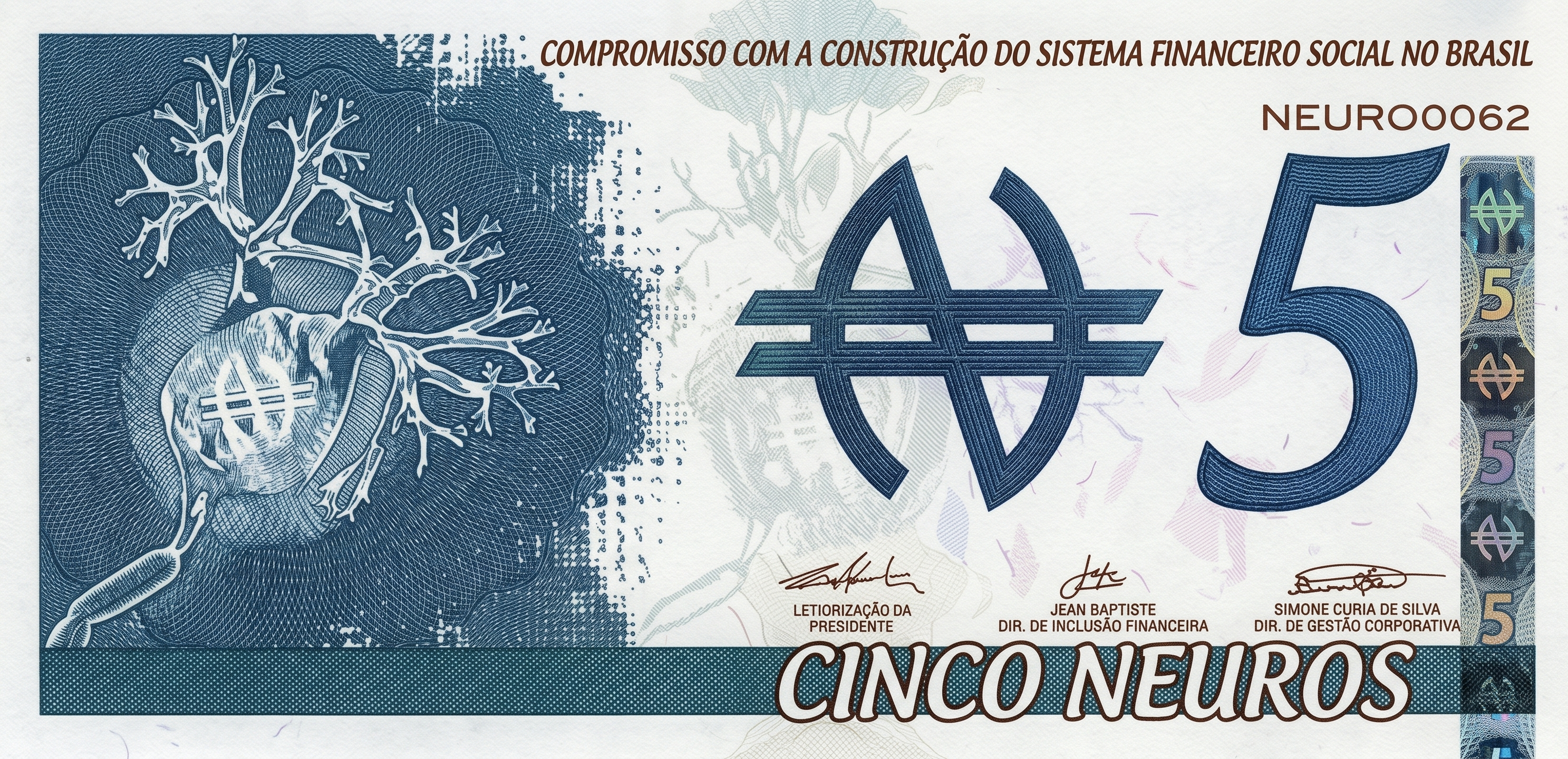 Cédula de 5 NEURO