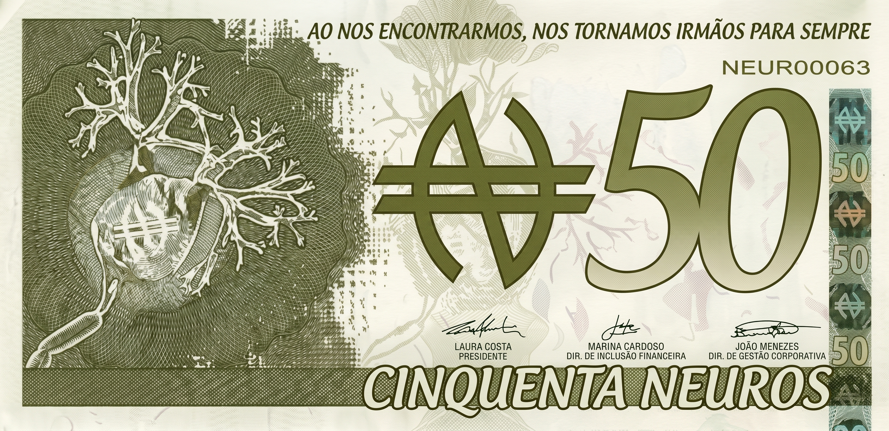 Cédula de 50 NEURO
